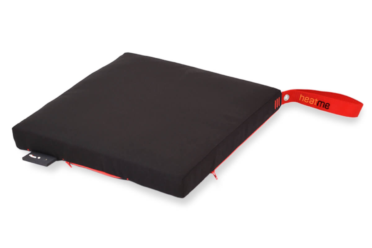 Heizkissen ohne Kabel Sitzkissen Heatme classic infrarot schwarz