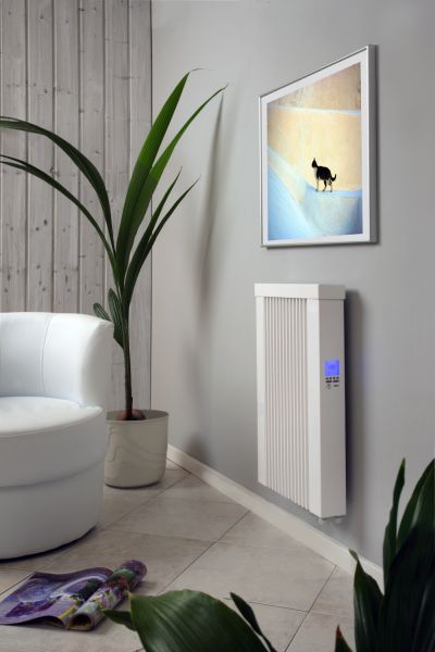 Teilspeicherheizung im Wohnzimmer