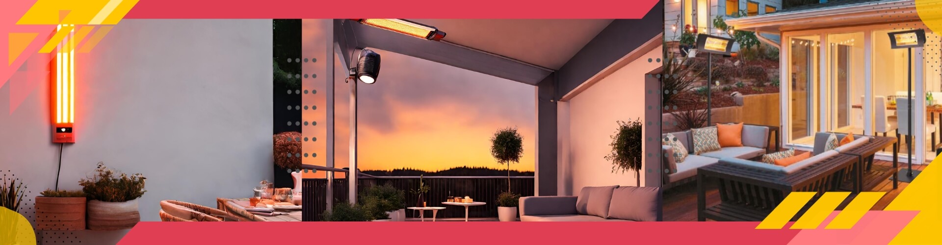 Infrarot-Terrassenstrahler: Elektro­heizung für deine Terrasse