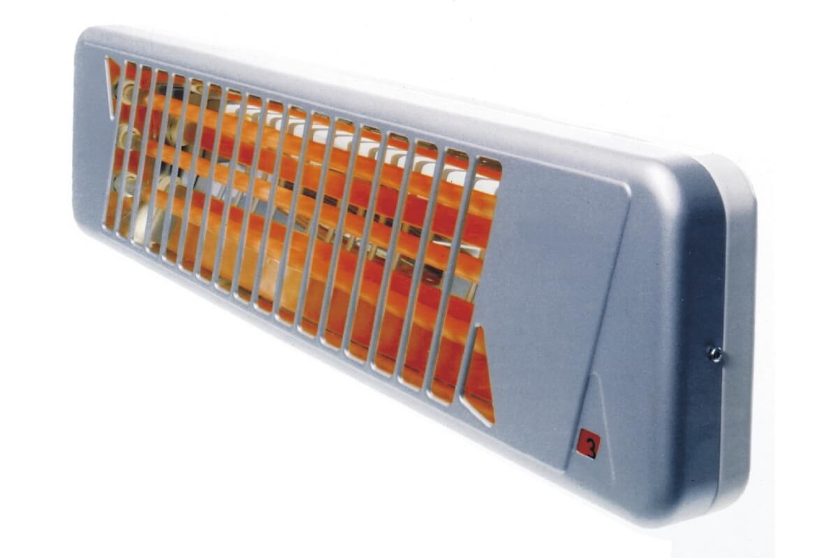 Heizstrahler Q1201 1200 Watt - Quarzstrahler für Innenräume Infrarot heizstrahler für drinnen