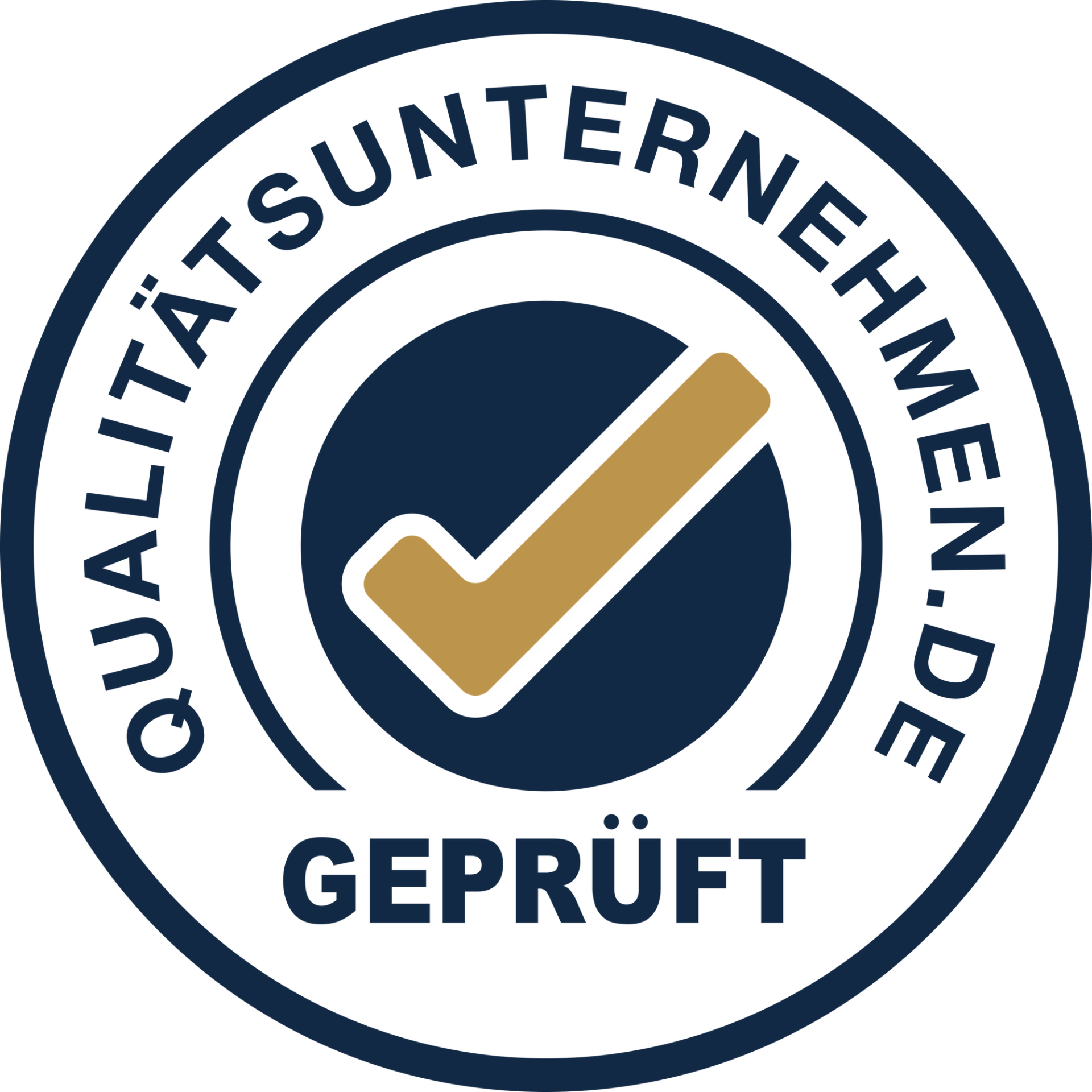 Zertifikat für Qualitätsunternehmen.de