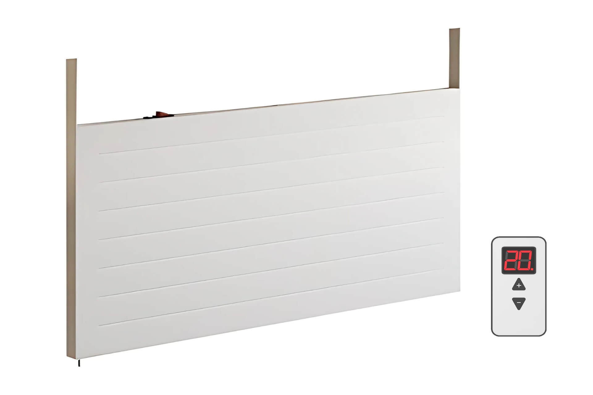 Knieheizung ISP-KH 200 C100 - Infrarot Schreibtischheizung mit Thermostat und optionaler Appsteuerung