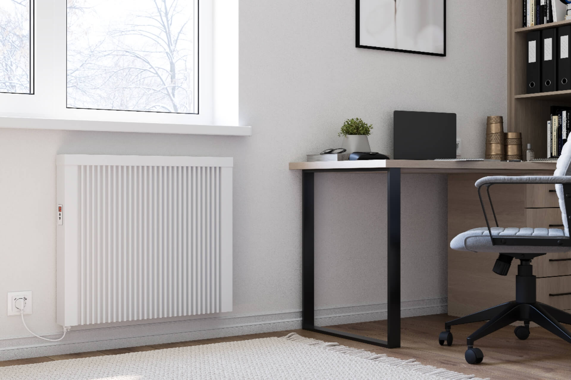 Flächenspeicherheizung eVARMO areo direct 1300 Watt Elektroheizung