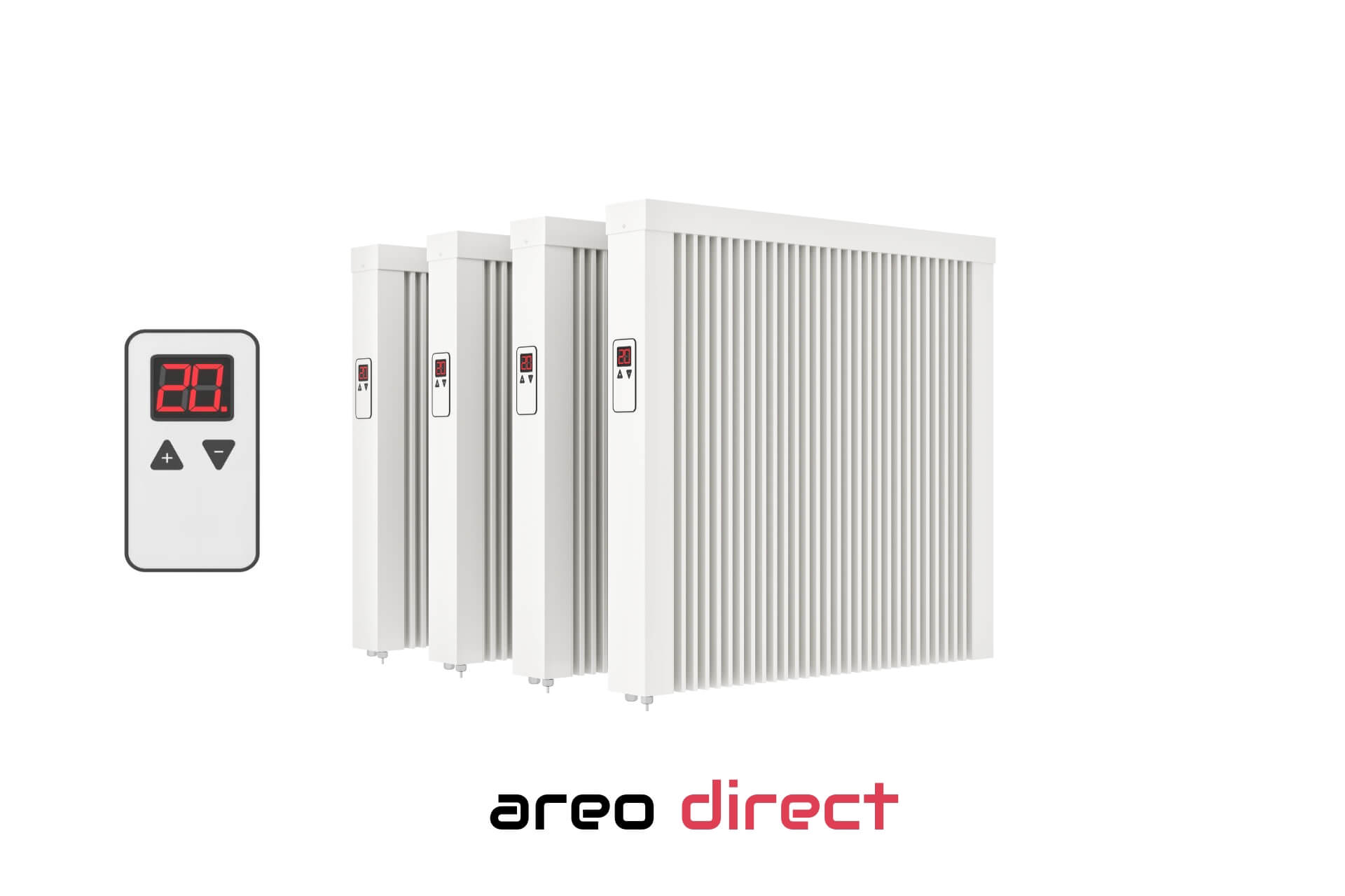 1300 Watt Paketsets Flächenspeicherheizung "areo direct 2.0" Elektroheizung