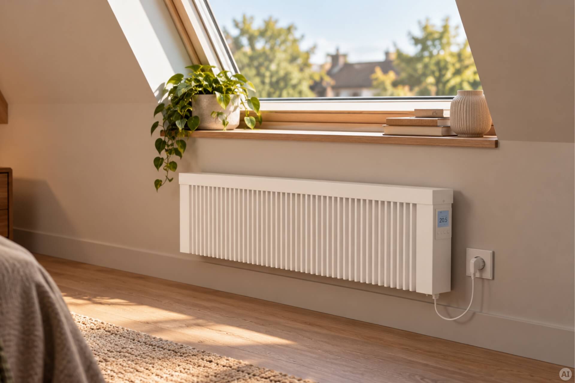 Flächenspeicherheizung niedrig "areo smart base" Elektroheizung