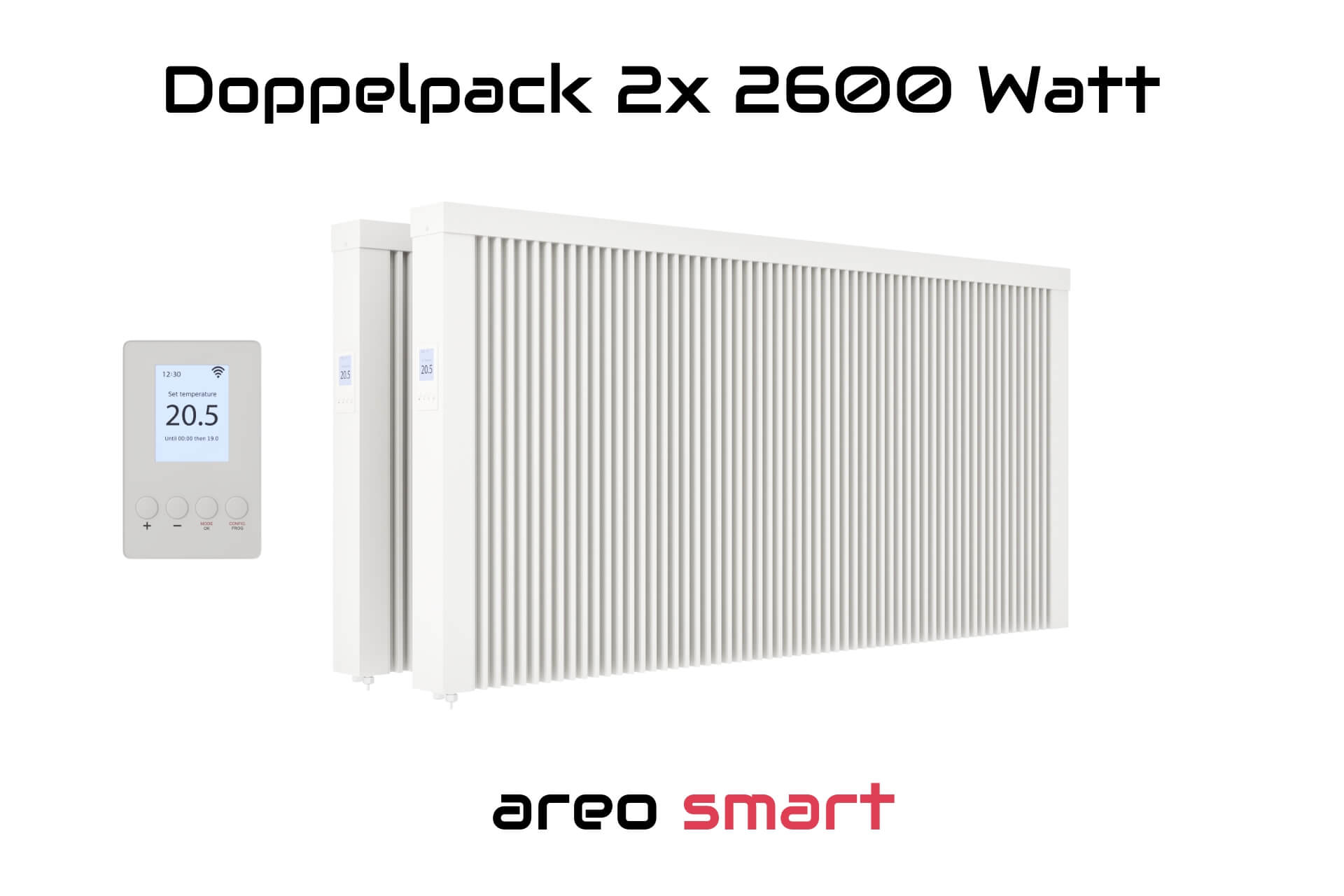 Paketset areo smart 2.0 2x2600W