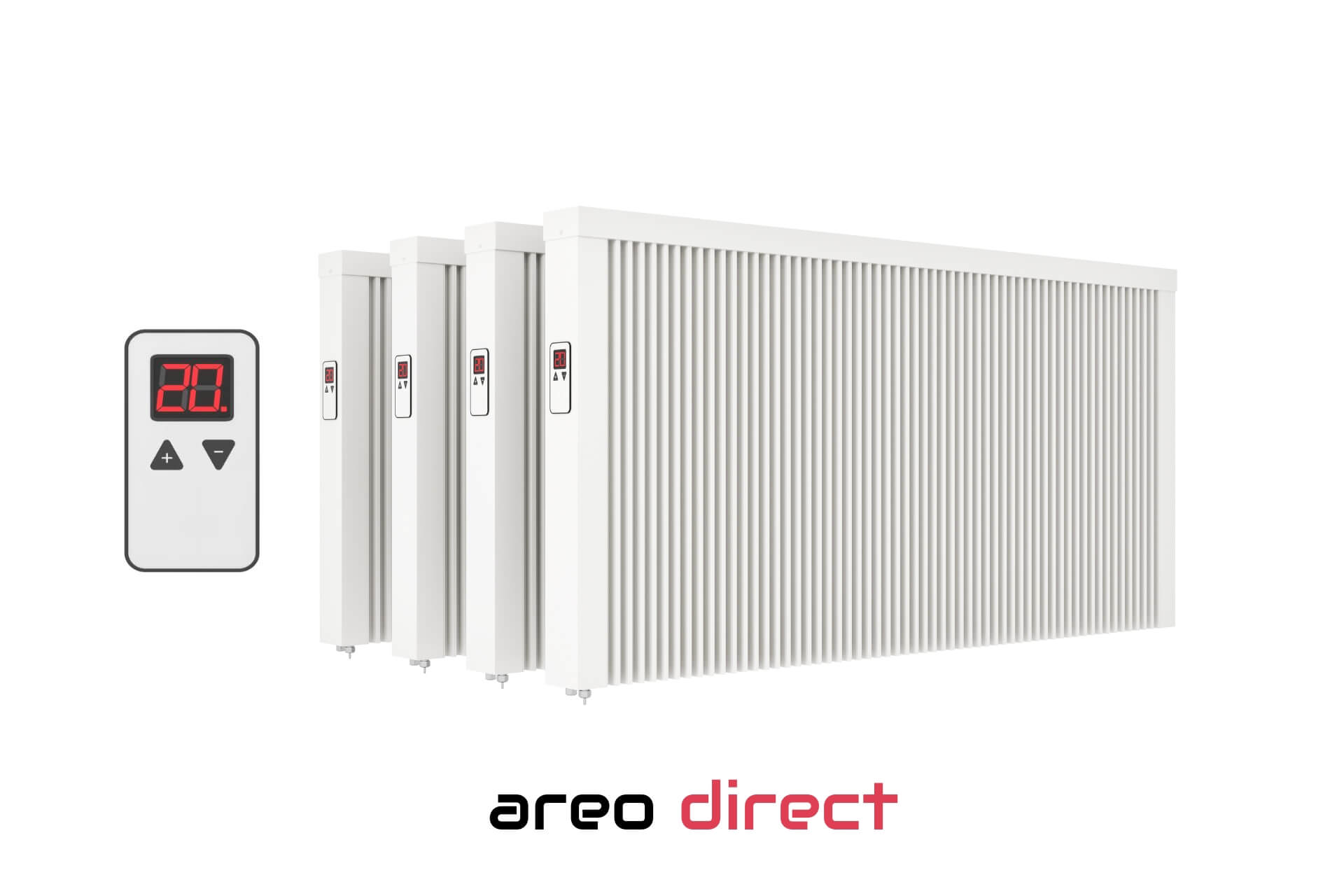 2600 Watt Paketsets Flächenspeicherheizung "areo direct 2.0" Elektroheizung