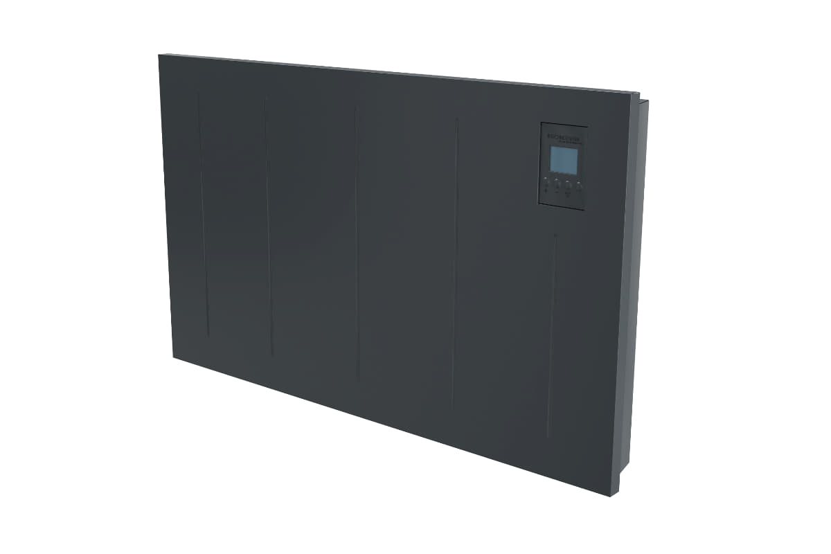 Wandkonvektor VPNi DSM 1000 bis 2000 Watt anthrazit - mit DSM Thermostat von Technotherm Konvektorheizung Technotherm VPNI DSM anthrazit Elektroheizung