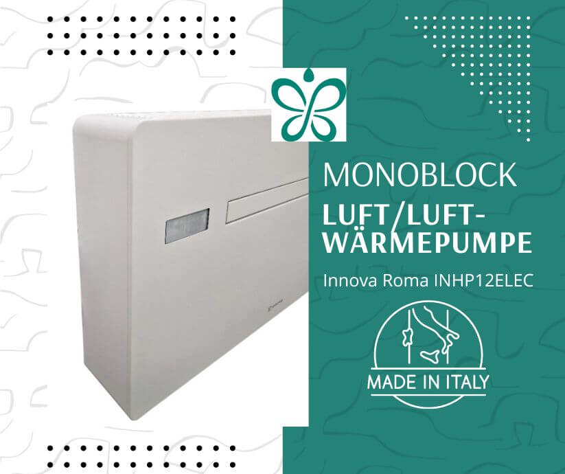 Luftwärmepumpe Innova Monoblock ROMA INHP12ELEC