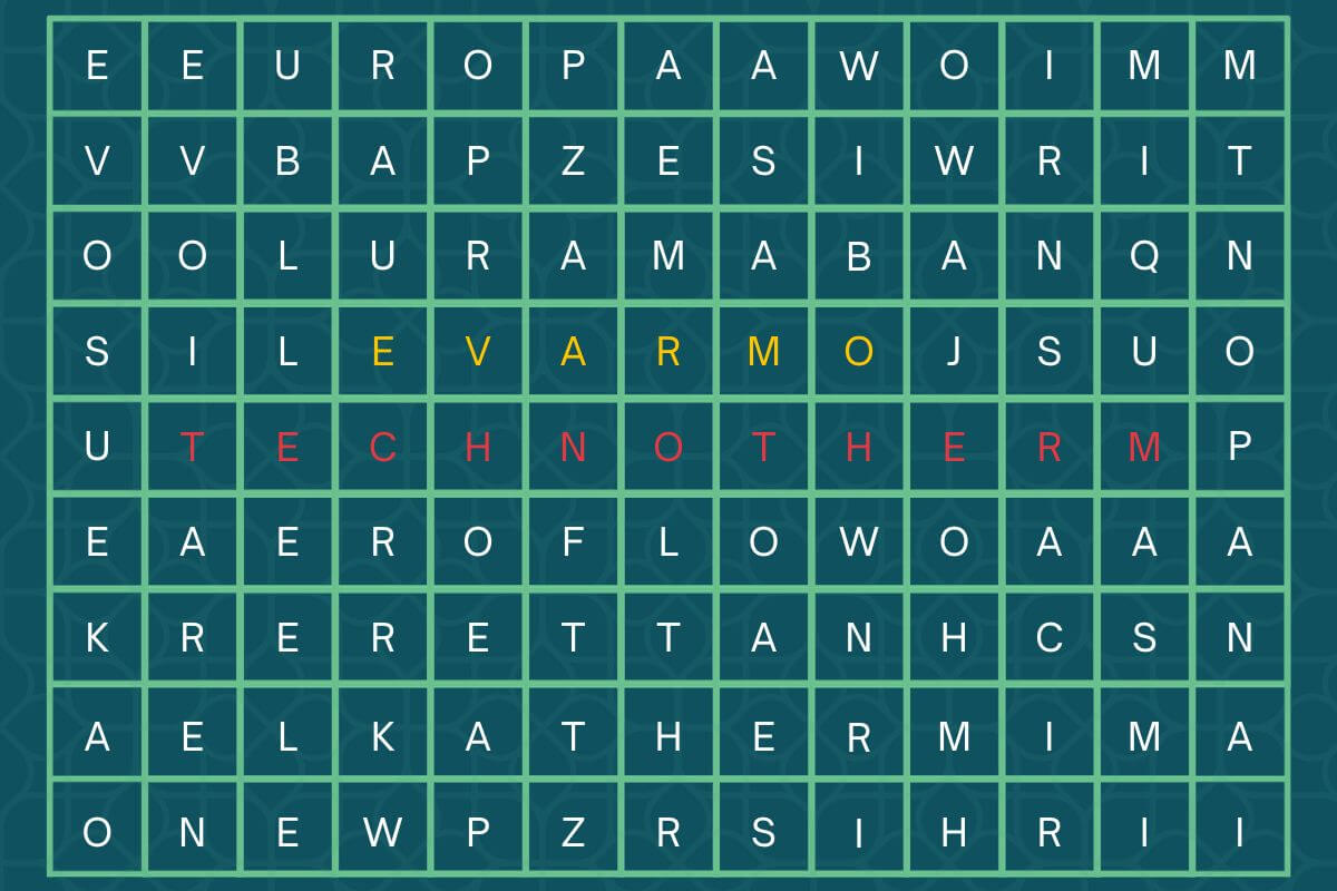 Elektroheizung: Marken & Hersteller als Buchstabenrätsel