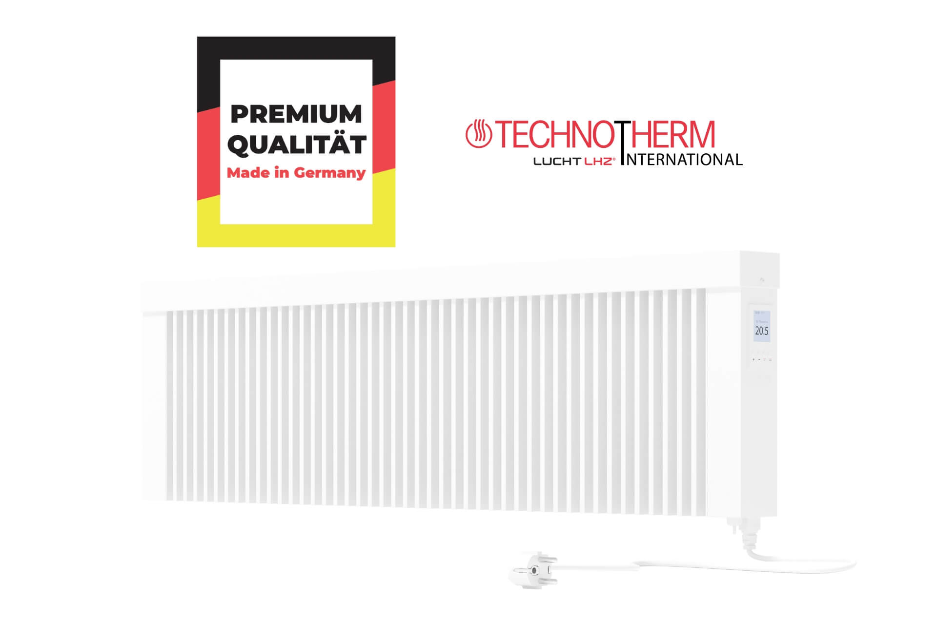 Flächenspeicherheizung niedrig "TT-KS-Ni DSM" Elektroheizung TT-KS N 1200W