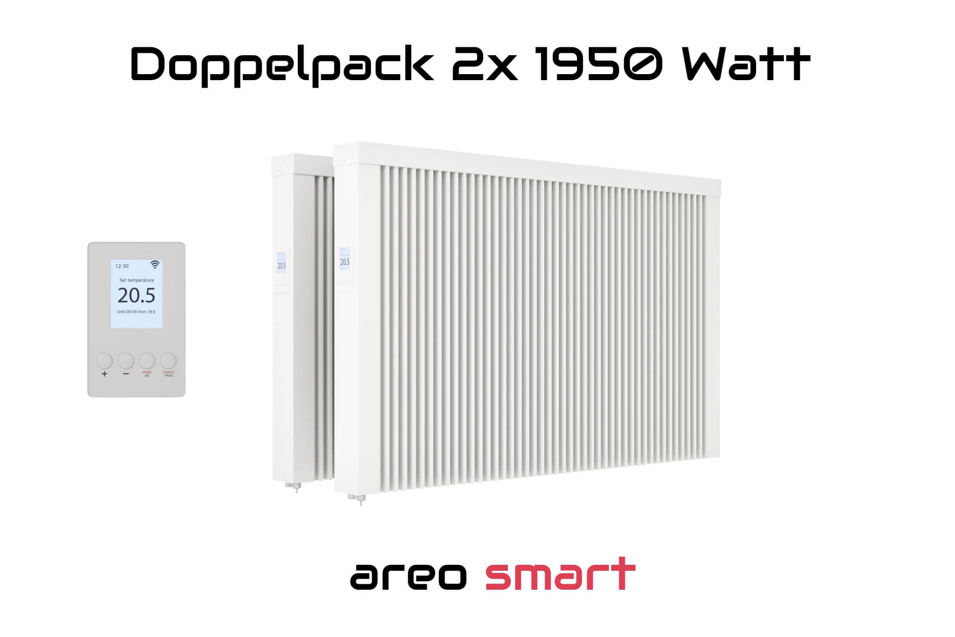 Paketset areo smart 2.0 2x1950W