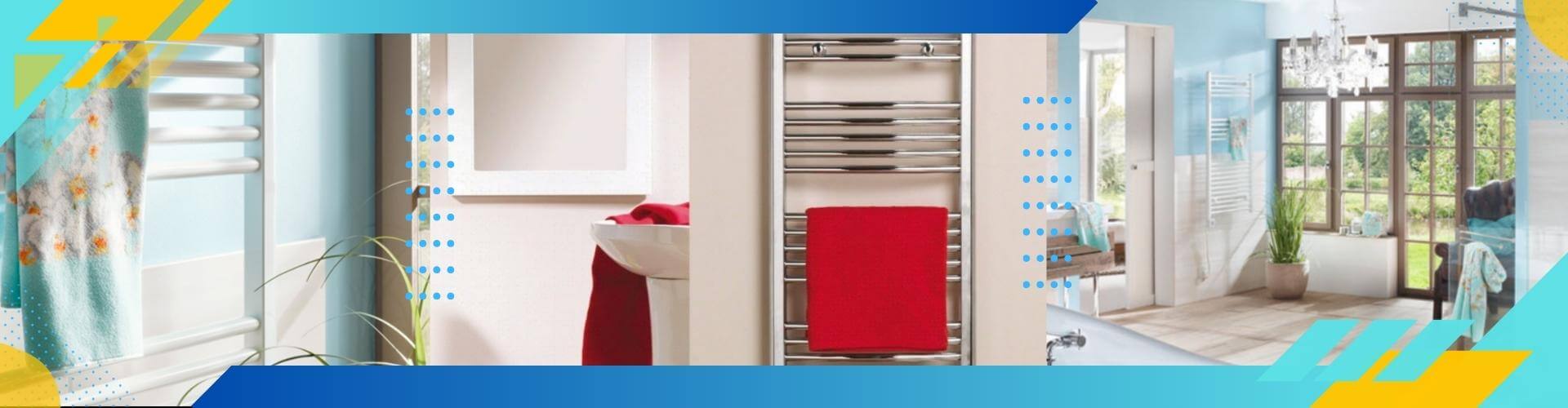 Badheizkörper elektrisch: Elektrische Hand­tuch­­heizkörper & Hand­tuch­­trockner mit Streben