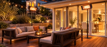 Infrarotheizung Terrasse