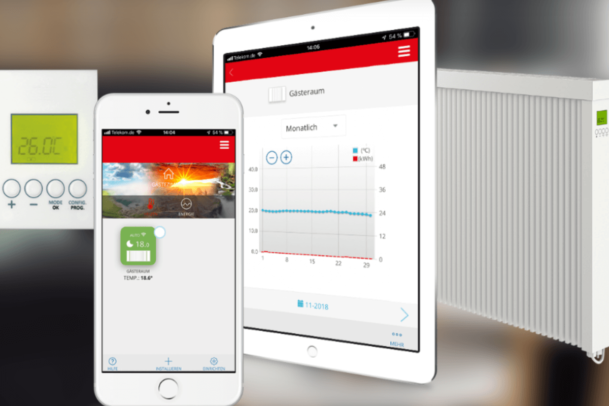 Technotherm DSM-Schnittstelle für Heizkörper mit DSM Thermostat