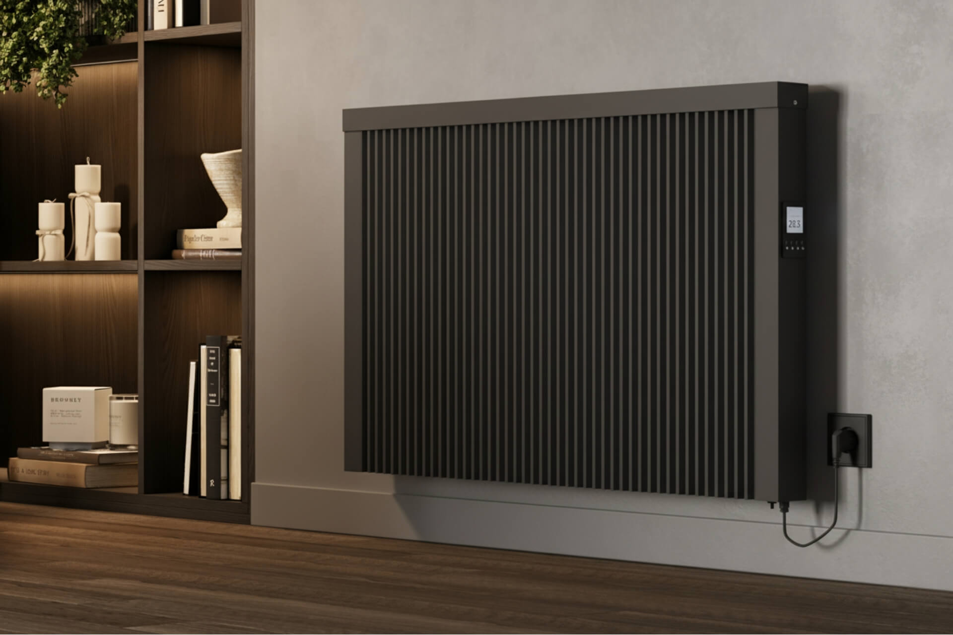 TT-KS 1500 Watt anthrazit Wohnzimmer