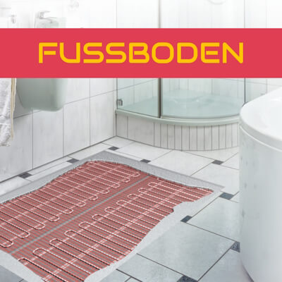 Elektrische Fußbodenheizung