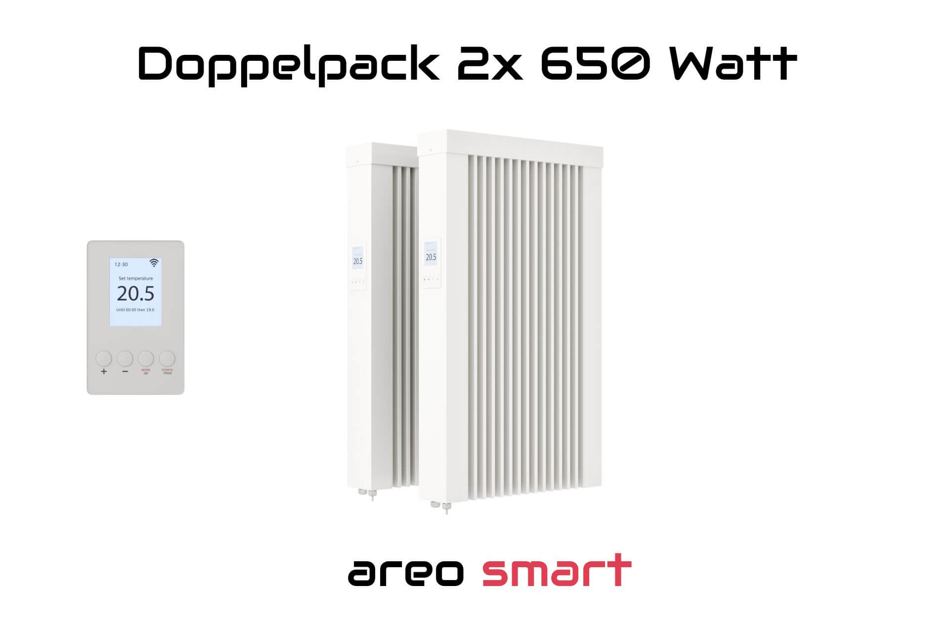 Paketset areo smart 2.0 2x650W