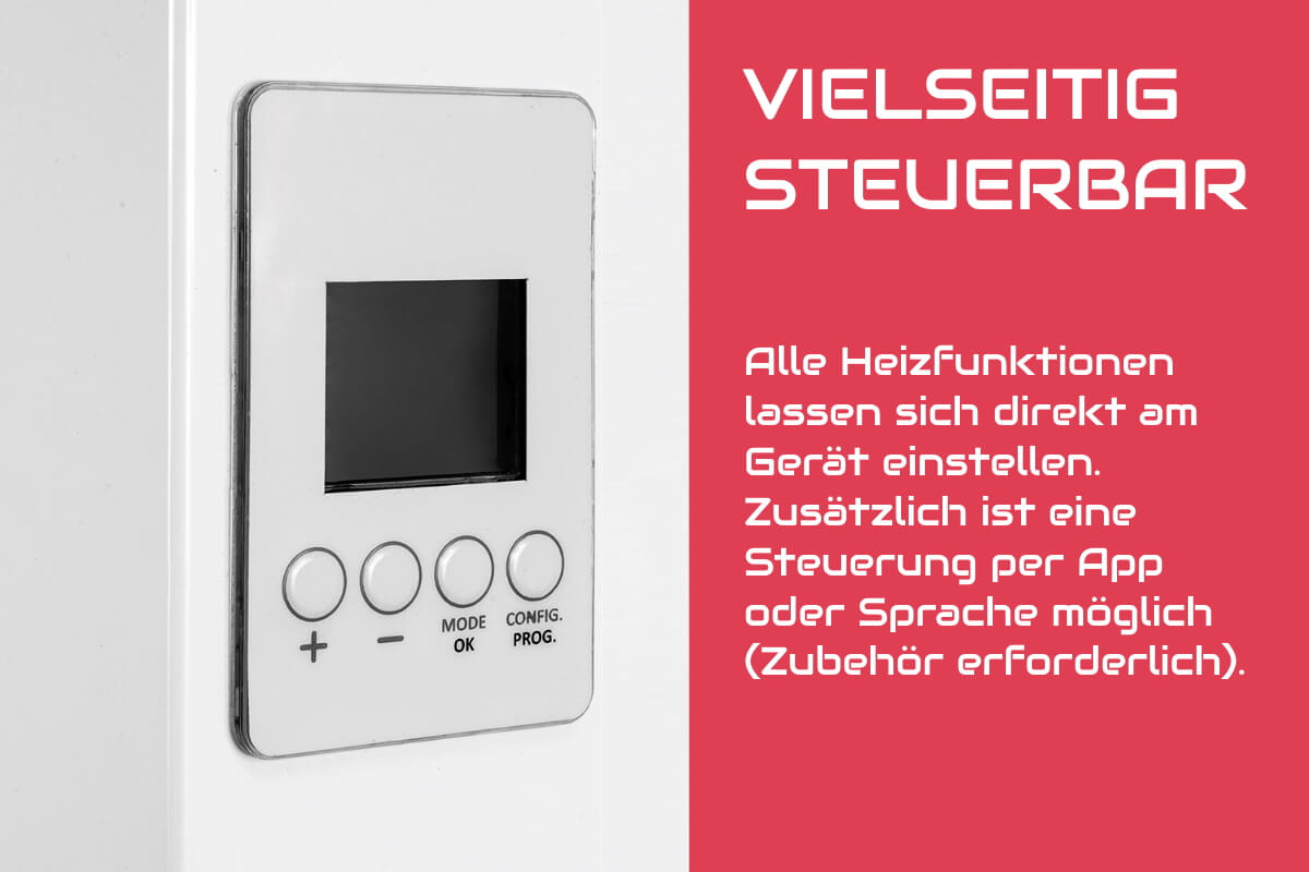 Flächenspeicherheizung areo smart