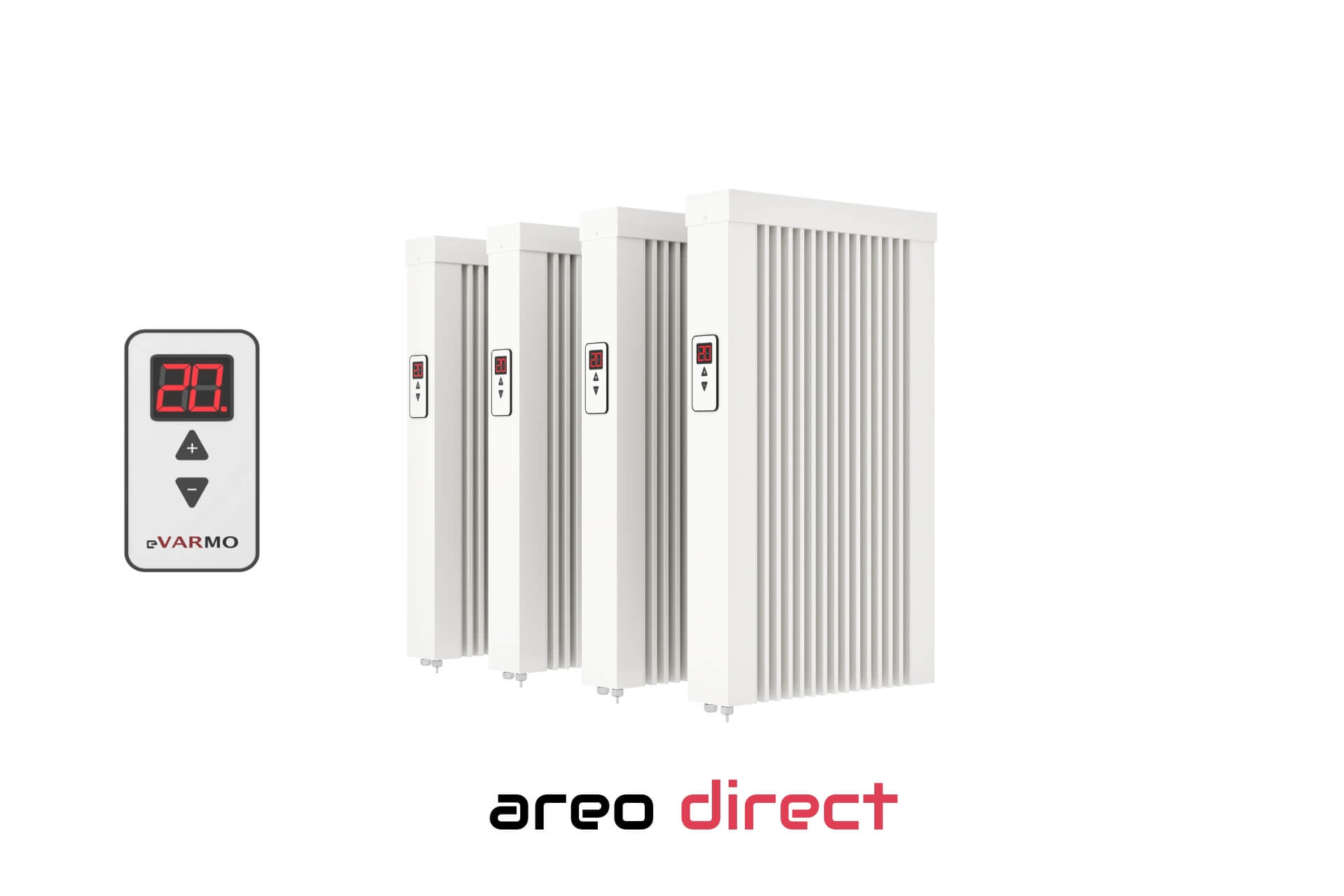 650 Watt Paketsets Flächenspeicherheizung "areo direct" Elektroheizung Paketset areo direct 4x650W