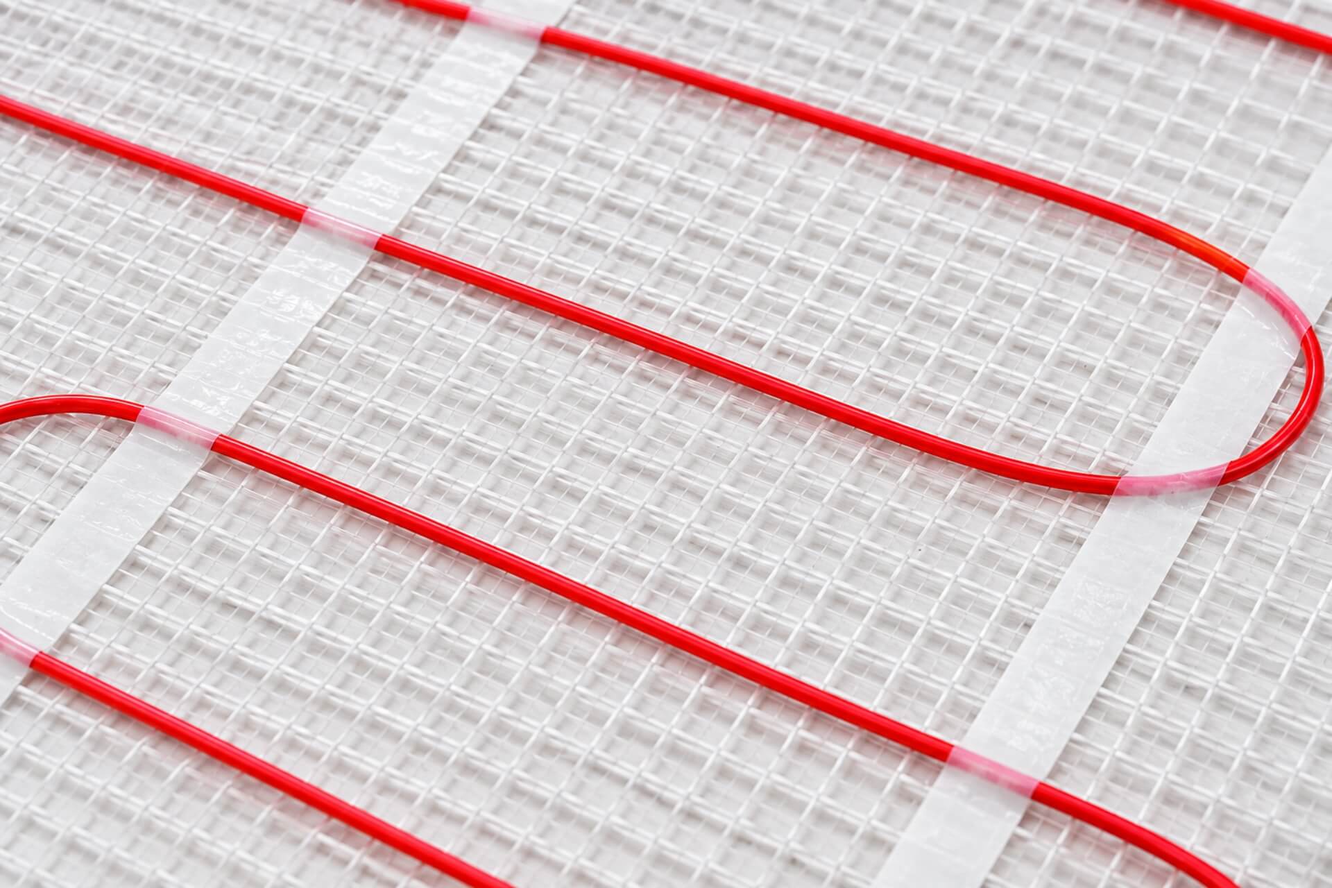 Fußbodenheizung FBH element DSF-220 - Dünnbettheizmatte Komplett-Set inkl. DSF-220 Regler + Fühler