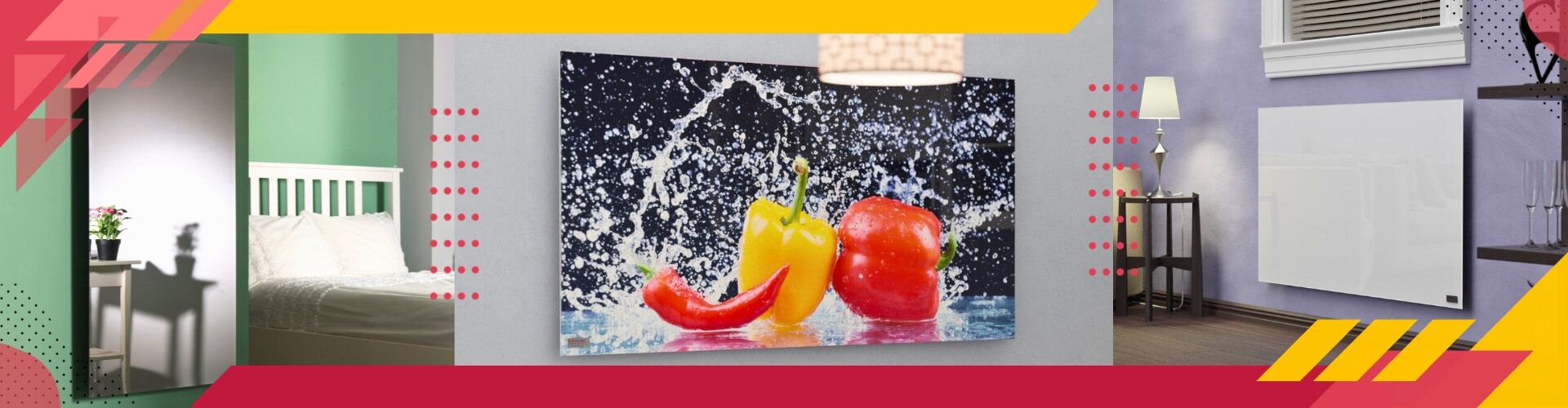 Infrarotheizung aus Glas: Elektroheizung infrarot