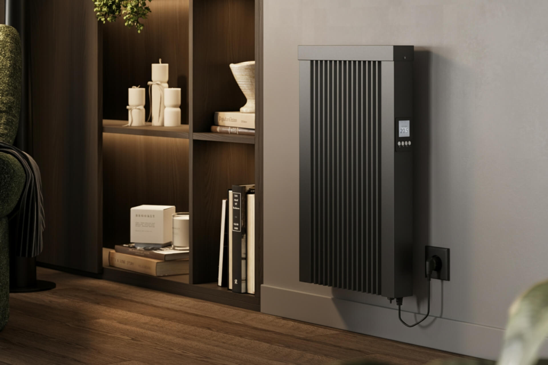TT-KS 500 Watt anthrazit Wohnzimmer