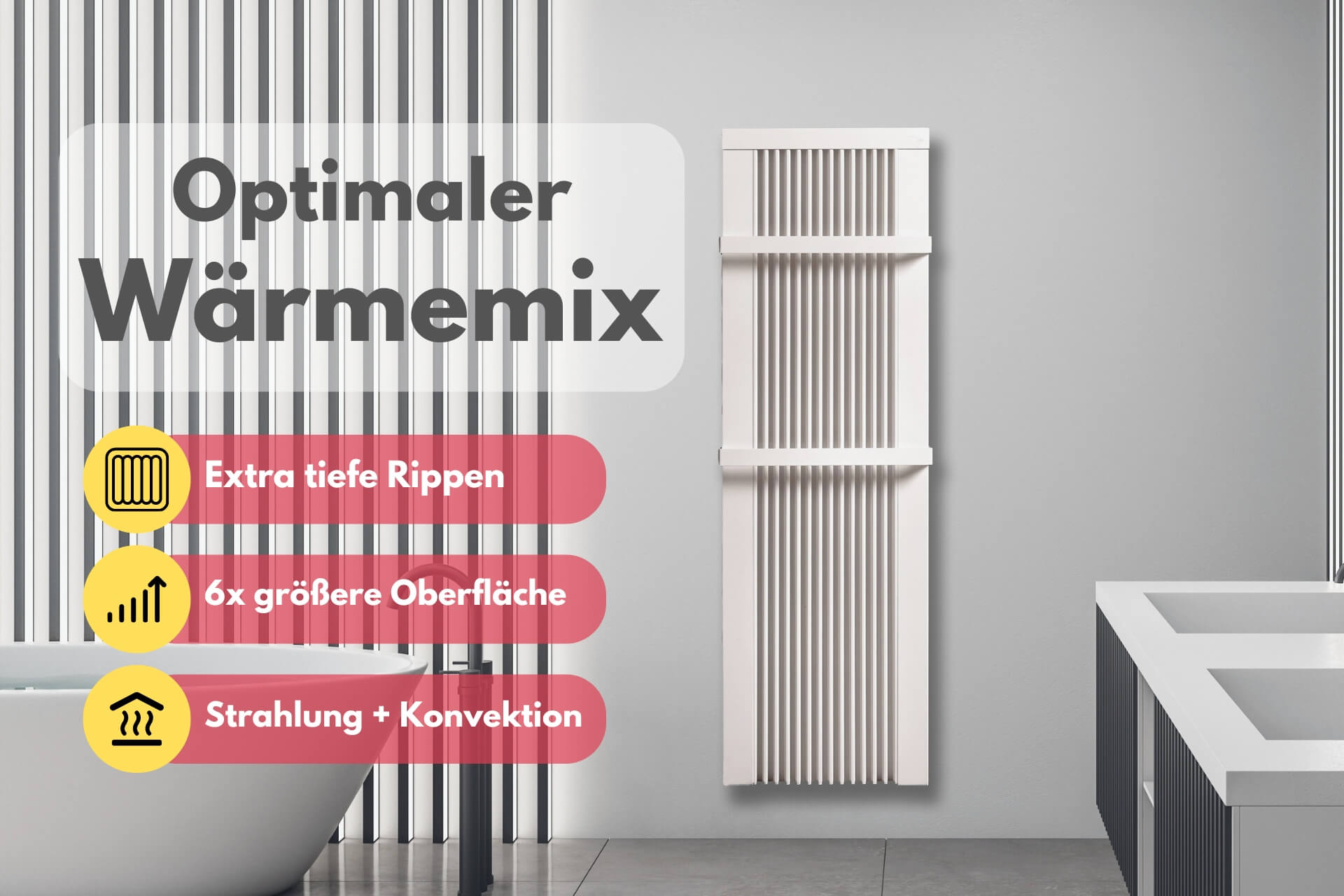 Flächenspeicherheizung eVARMO areo bano up Elektroheizung: Optimaler Wärmemix