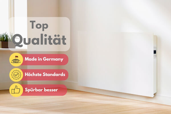 Konvektorheizung eVARMO airstream smart mit Schamottekern: Top Qualität