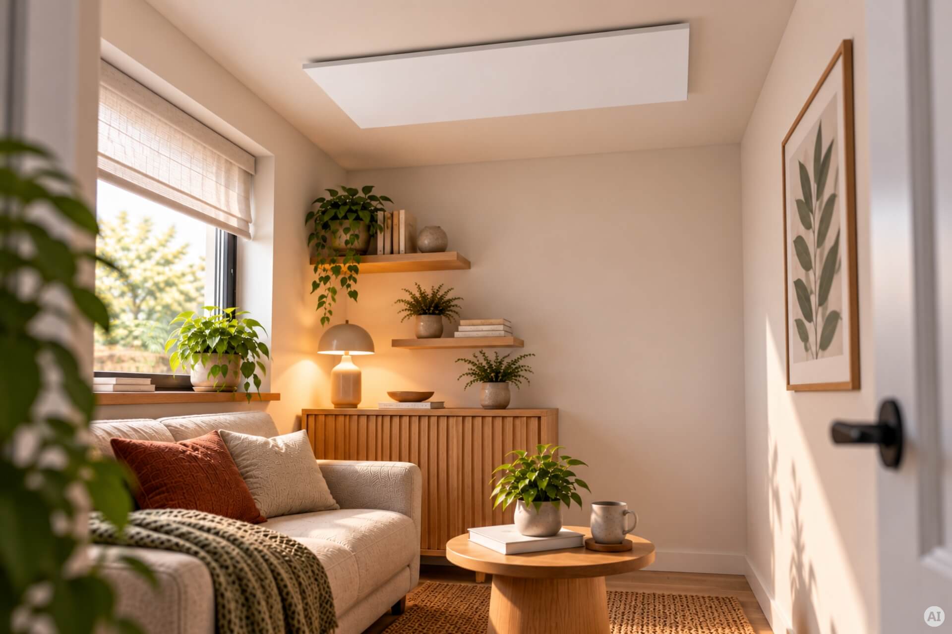 Infrarotheizung ISP-Wi weiß (600mm Höhe) mit Funkempfänger und Funkthermostat
