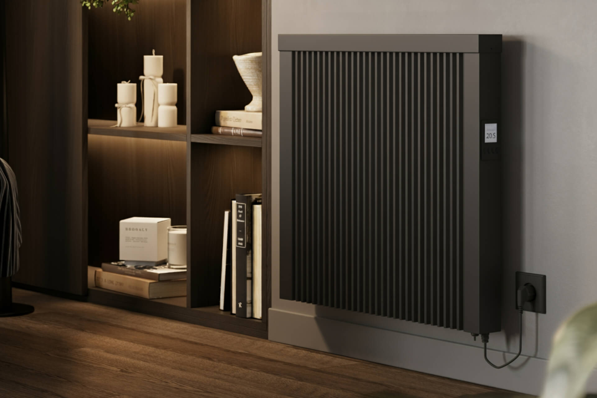 TT-KS 1000 Watt anthrazit Wohnzimmer