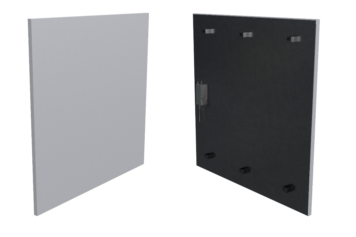 Infrarotheizung Technotherm ISP 60 cm weiß 350 Watt Elektroheizung infrarot