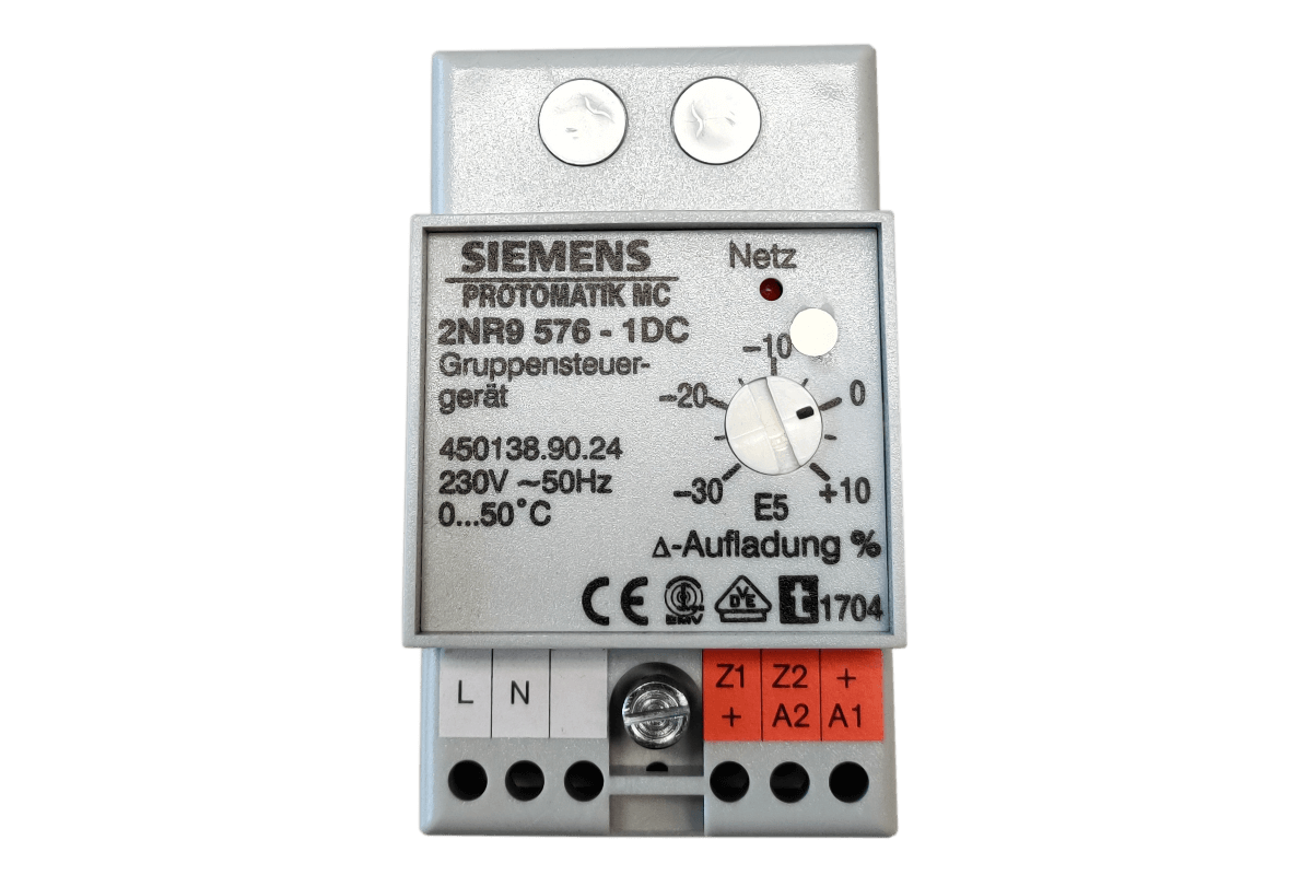 Siemens PROTOMATIK MC 2NR9 576-1 / Dimplex GR 90 Gruppensteuergerät für Speicherheizgeräte